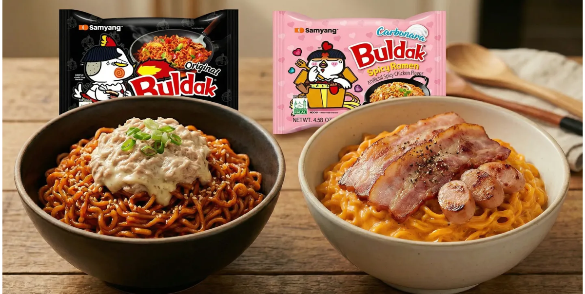 Buldak Cheese ramen picante